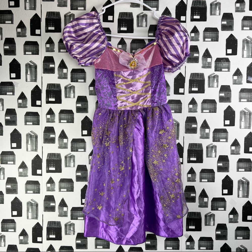 Disney Tangled Rapunzel Little Girl’s 4-6 Princess Dress